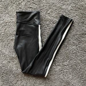 Spank Faux Leather Legging - Small
